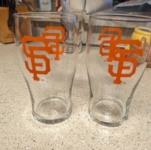 SF Giants Pint glasses